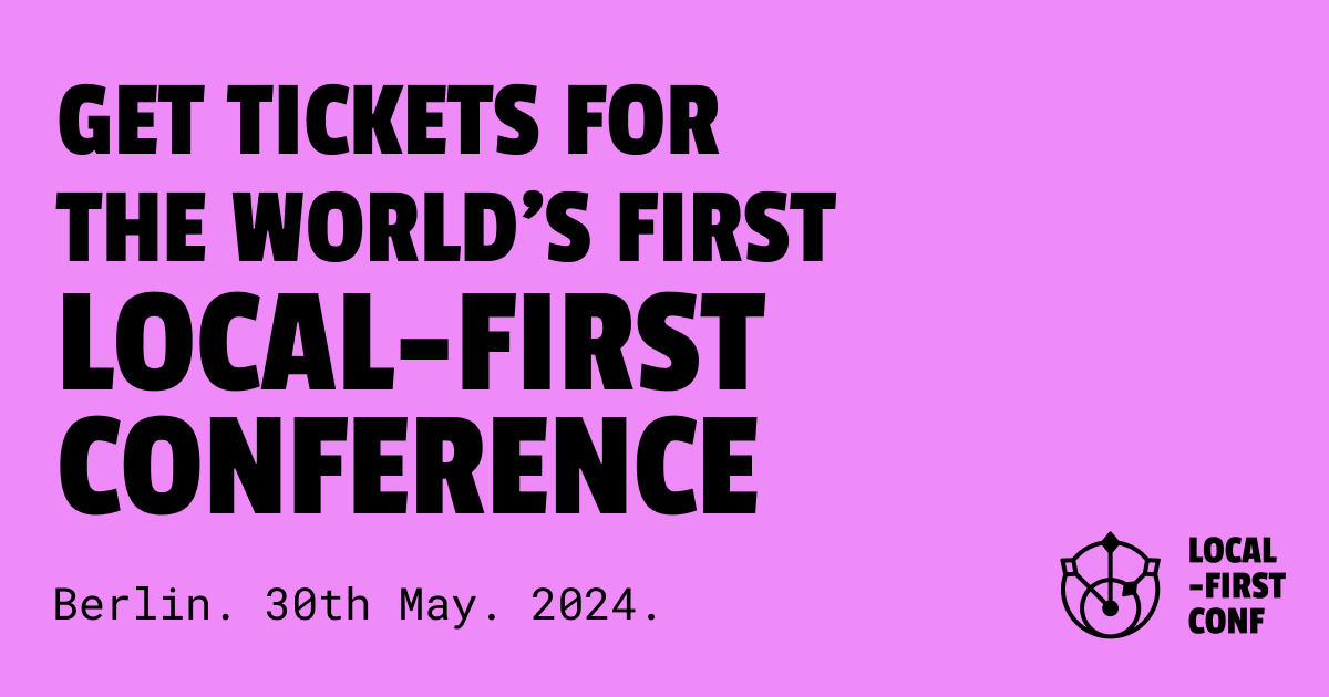 Local First Conf 2024